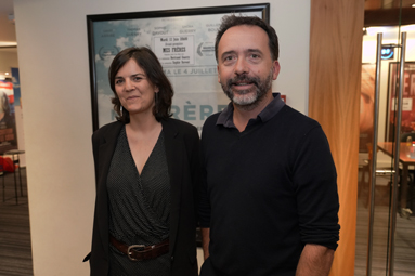 Bertrand Guerry, réalisateur et Sophie Davout, scénariste.