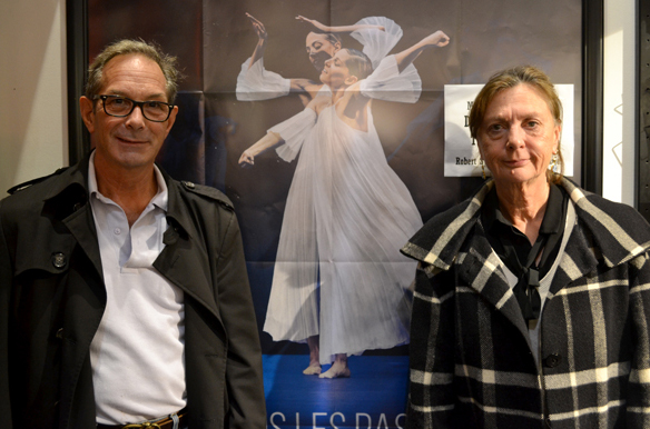 Robert Swinston,
directeur artistique du CNDC et
Claire Rousier,
directrice adjointe du CNDC