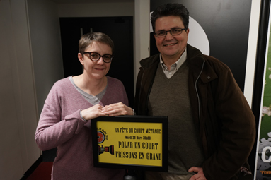 Violaine Bougère, Association Cinéma Parlant et Bernard Malblanc, Atelier Canopé du Maine et Loire.
