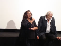 Caroline Glorion, réalisatrice et Jacques Weber, comédien