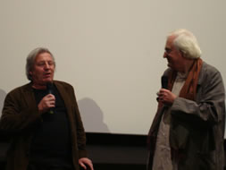 Bertrand Tavernier, réalisateur et Bruno De Keyser, chef opérateur