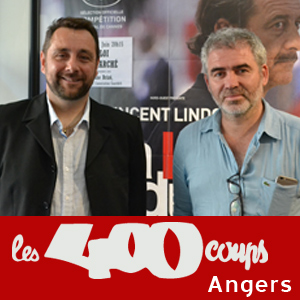  Vincent Malaisé, président de l'association Court&49 et Stéphane Brizé, réalisateur.