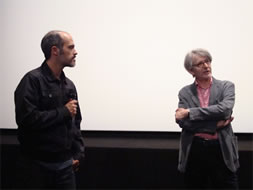 Eugenio Polgovsky, réalisateur et Claude-Eric Poiroux