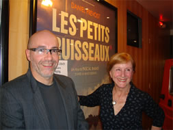 Pascal Rabate, réalisateur et Hélène Vincent, comédienne