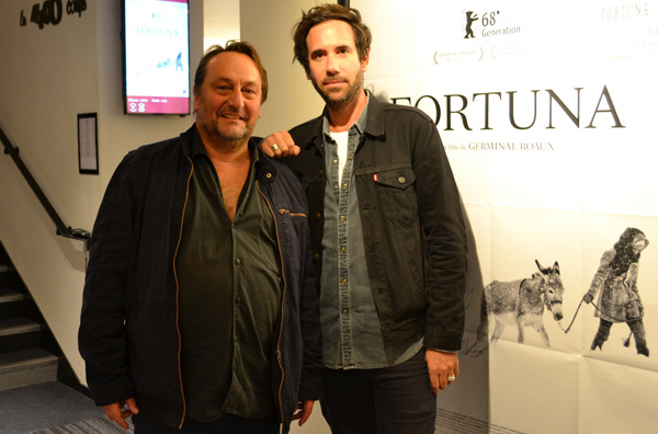 Patrick d’Assumçao, comédien et Germinal Roaux, réalisateur