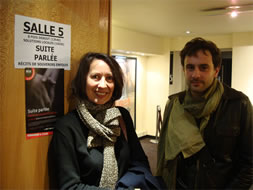 Marie Vermillard, réalisatrice et Thomas Marchand, monteur