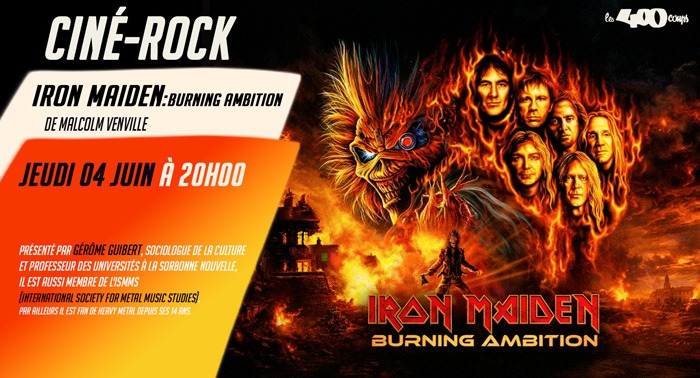 IRON MAIDEN : BURNING AMBITION - Malcolm Venville