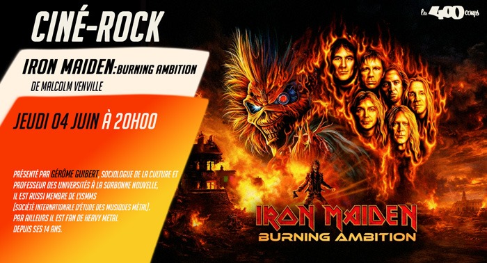 IRON MAIDEN : BURNING AMBITION - Malcolm Venville
