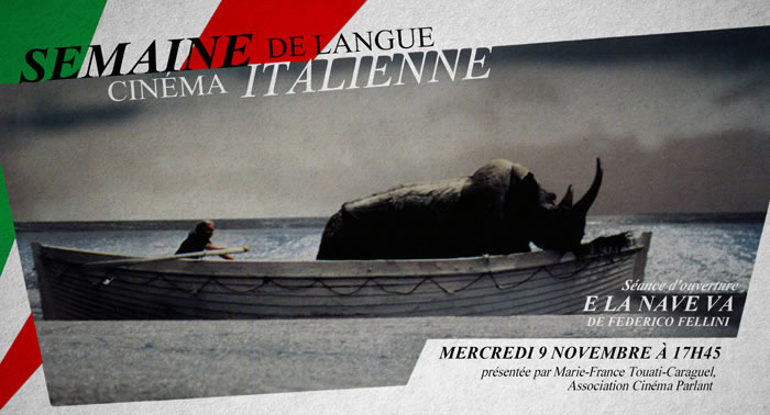 ET VOGUE LE NAVIRE - Federico Fellini