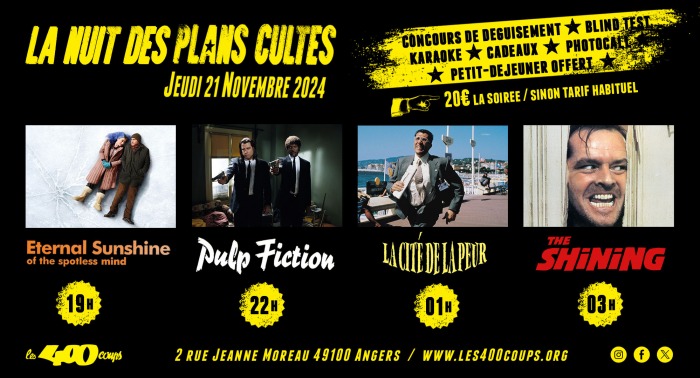 LA NUIT DES PLANS CULTES -