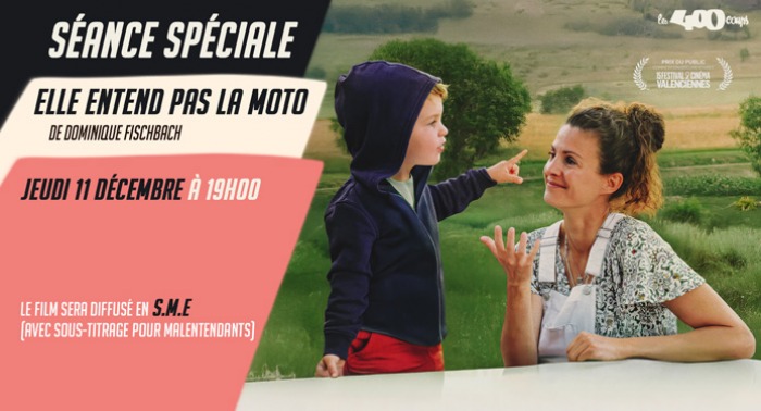 ELLE ENTEND PAS LA MOTO de Dominique Fischbach