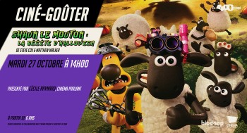 SHAUN LE MOUTON : LA BÊÊÊTE D'HALLOWEEN - Ciné goûter - 2026-10-27